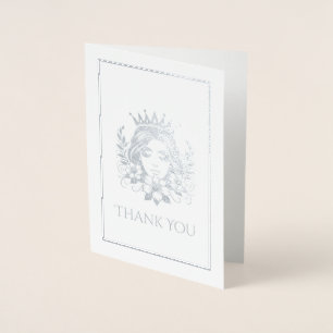 Pageant Queen Crown Foil Card