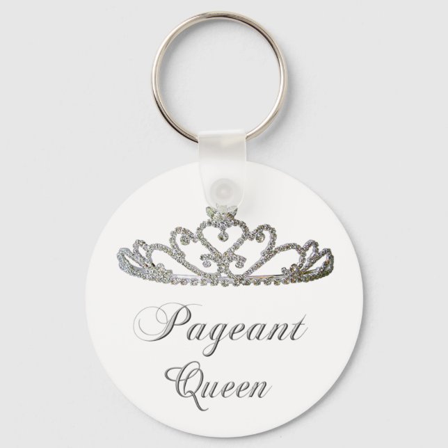 Pageant Queen Keychain (Front)