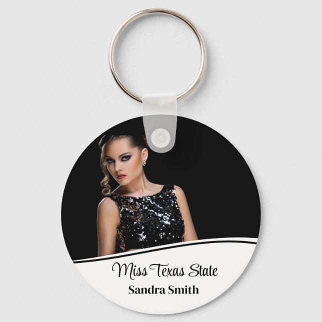 Pageant Queen  Keychain (Front)