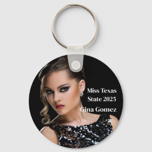Pageant Queen Keychain