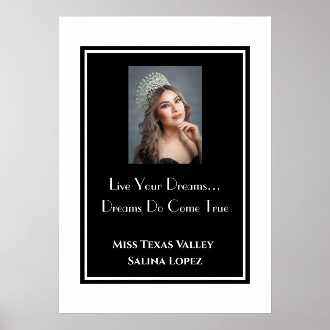 Pageant Queen Live Your Dreams Poster (Front)