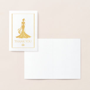 Pageant Queen Mini Foil Card