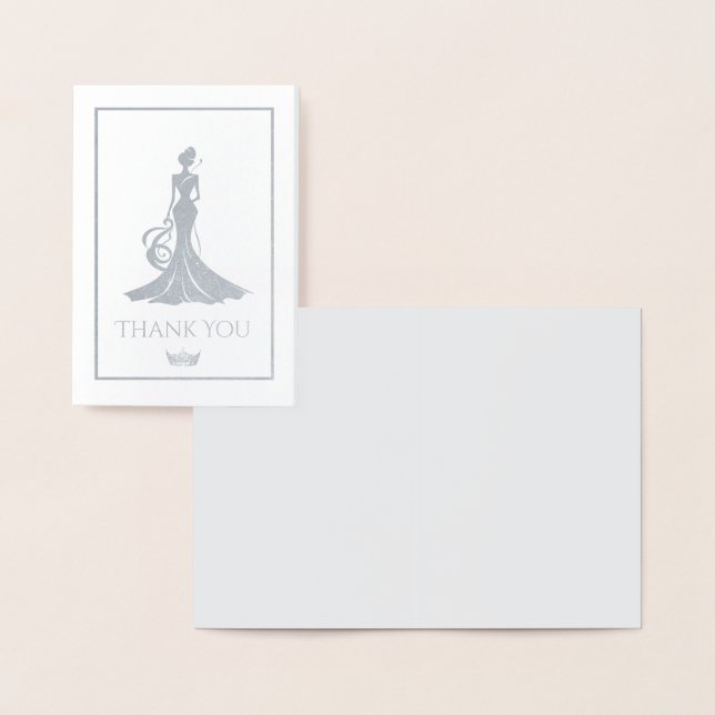 Pageant Queen Mini Foil Card (Display)