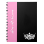 Pageant Queen Notebook at Zazzle