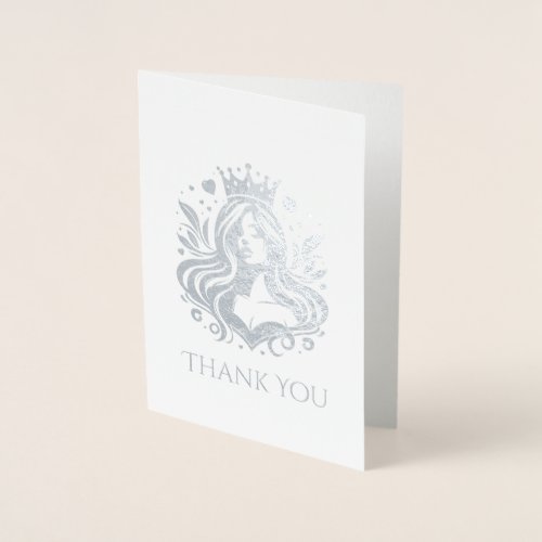 Pageant Queen Thank You Card