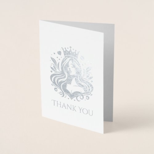 Pageant Queen Thank You Card