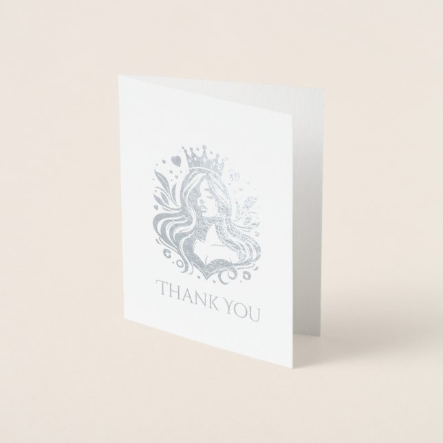 Pageant Queen Thank You Card (Front)