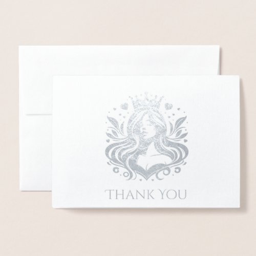 Pageant Queen Thank You Card