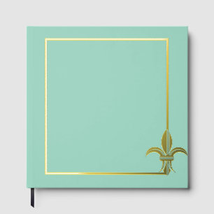Pageant Real Foil Fleur de Lis Scrapbook