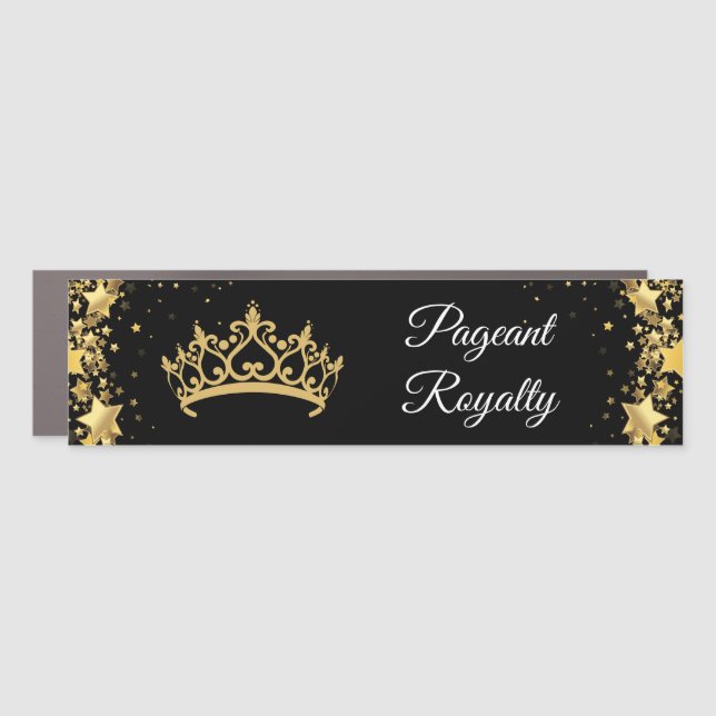 Pageant Royalty Car Magnet (Front)