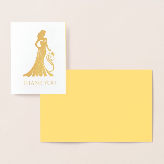 Pageant Royalty Thank You Card (Display)