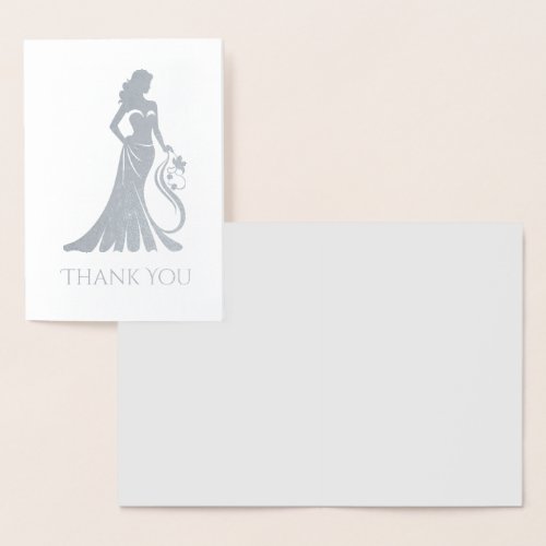 Pageant Royalty Thank You Card