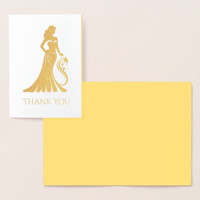 Pageant Royalty Thank You Card (Display)