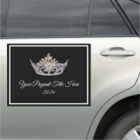 Pageant Title Car Magnet