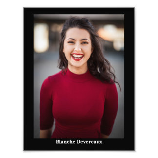 Pageants Modeling 8.5x11 Photogenic Headshot Photo Print