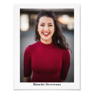 Pageants Modeling 8.5x11 Photogenic Headshot Photo Print