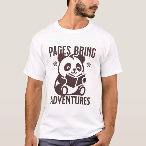 Pages bring adventures T_Shirt