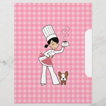 Pages For Recipes - Illustrated by ShopDesigns at Zazzle