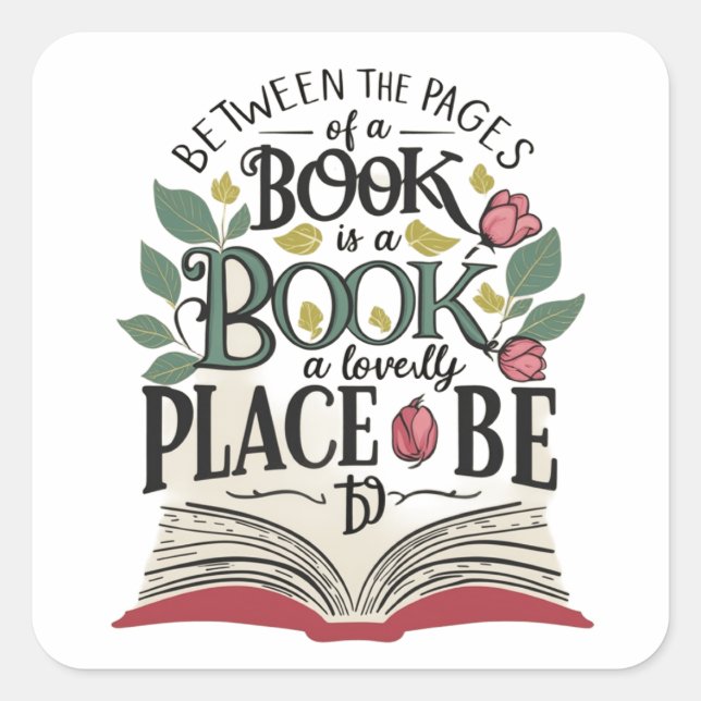 Pages Lover Sticker (Front)