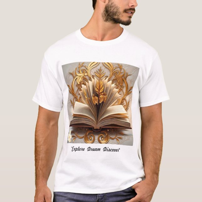 "Pages of Possibility" T-Shirt (Front)