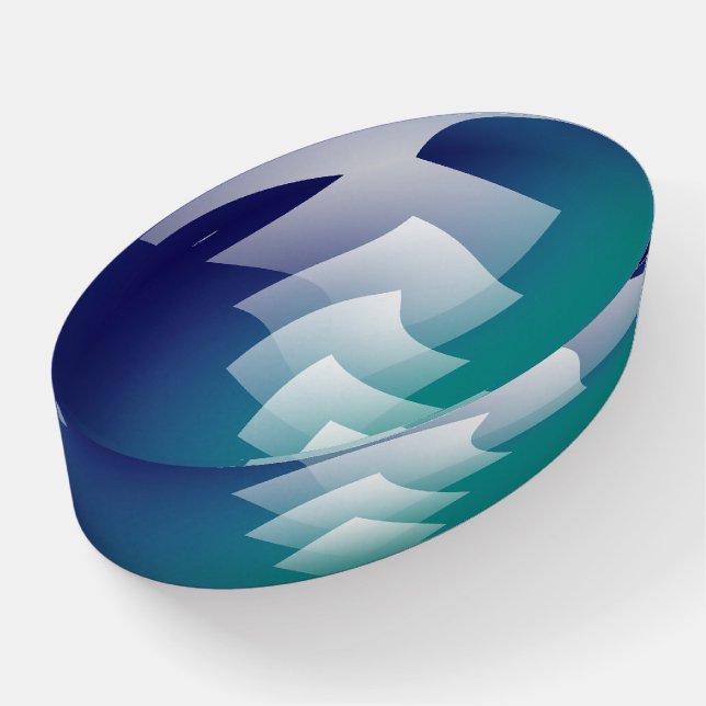 Pages overseas paperweight (Angled)