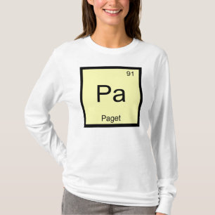 Paget Name Chemistry Element Periodic Table T-Shirt