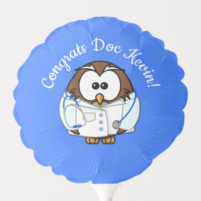 paging doc owl - balloon (Front)