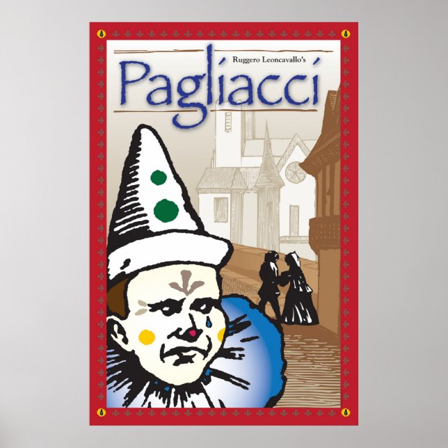 Pagliacci, Opera Poster (Front)