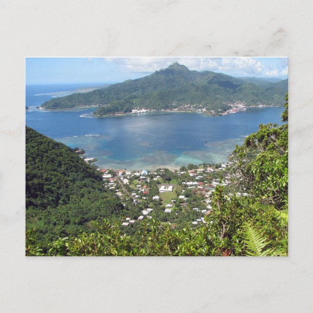 Pago Pago Harbor Postcard (Front)