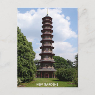 Pagoda at Kew Postcard