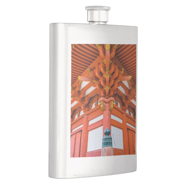 Pagoda bottom up perspective, Miyajima Flask (Right)