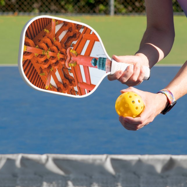 Pagoda bottom up perspective, Miyajima Pickleball Paddle (Insitu)