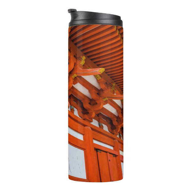 Pagoda bottom up perspective, Miyajima Thermal Tumbler (Rotated Right)