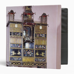Pagoda cabinet in style of Thomas Chippendale Binder