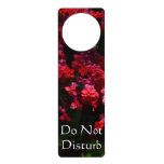 Pagoda Flowers Colorful Red and Pink Door Hanger