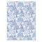 pagoda forest in blue