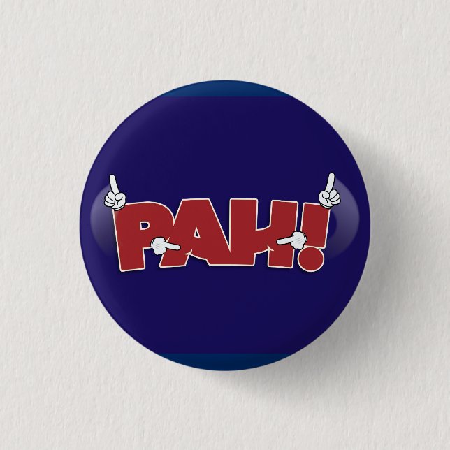 PAH! button (ASL) (Front)