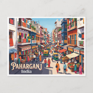 Paharganj Delhi India Postcard