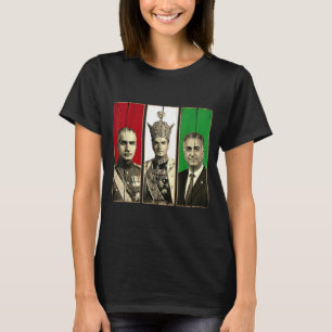 Pahlavi dynasty three generations reza shahPahlavi T-Shirt