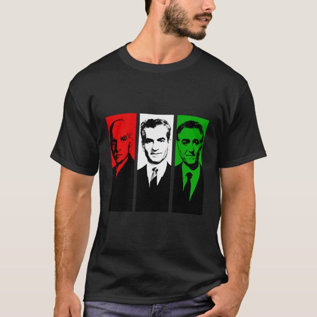 Pahlavi Kings Of Iran T-Shirt (Front)