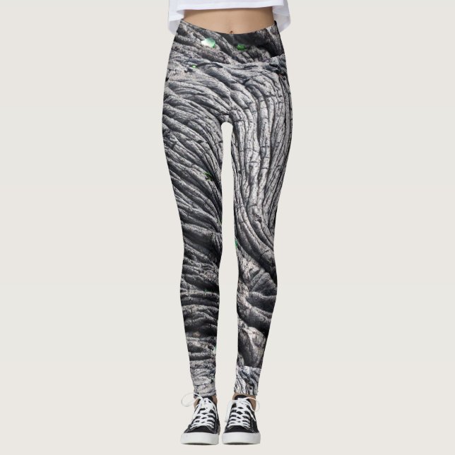 Pahoehoe Lava Leggings (Front)