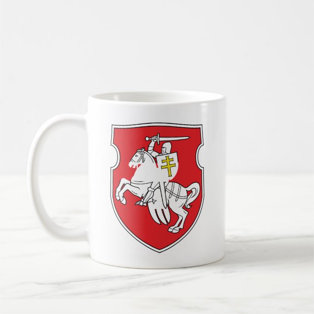 Pahonia, Belarus Coffee Mug (Left)