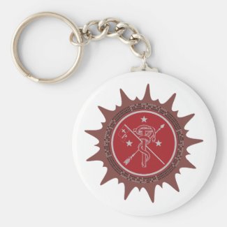 Pai Francisco Linha de Xangô Keychain