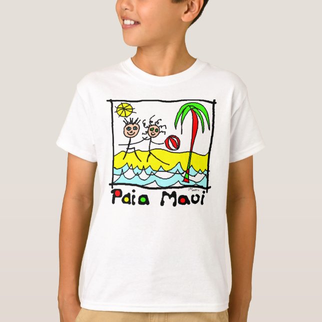 Paia Beach Maui T-Shirt (Front)