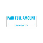 [ Thumbnail: "Paid Full Amount" Rubber Stamp ]
