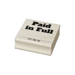 [ Thumbnail: "Paid in Full" Rubber Stamp ]