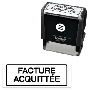 PAID INVOICE SELF-INKING STAMP