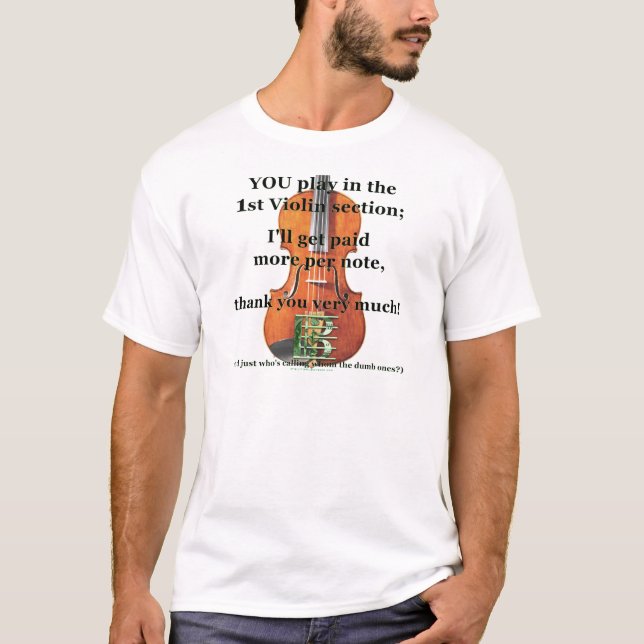 Paid More Per Note T-Shirt (Front)