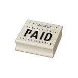 [ Thumbnail: "Paid" + Pound Sign Rubber Stamp ]