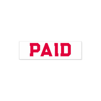 PAID Self-inking Stamp